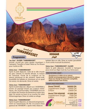 TAMANRASSET  HOGGAR
