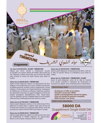 Timimoun mawlid Elnnabwi /2025